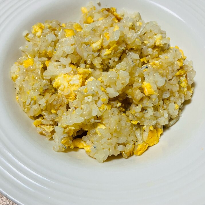 じゃことチーズの炒飯